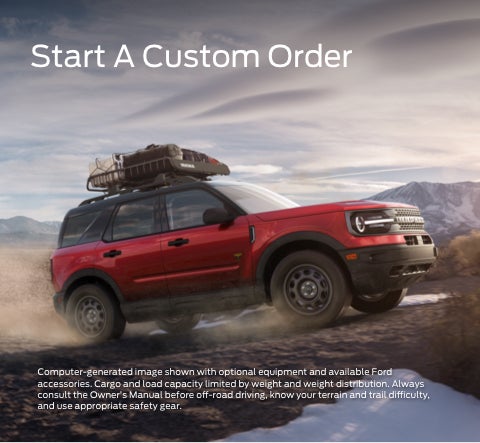 Start a custom order | White Ford Lincoln, L.L.C. in Winnsboro LA